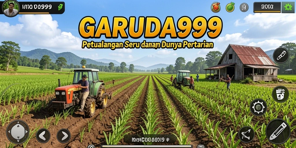 Screenshot GARUDA999 menampilkan pengalaman bermain bertani yang menarik.