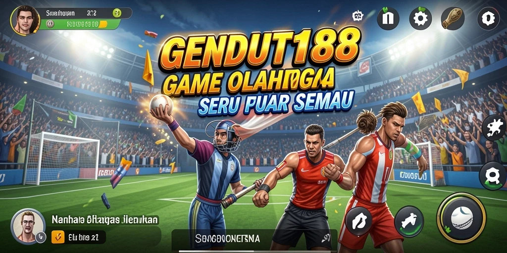 Gameplay seru GENDUT188 dengan berbagai olahraga menarik.