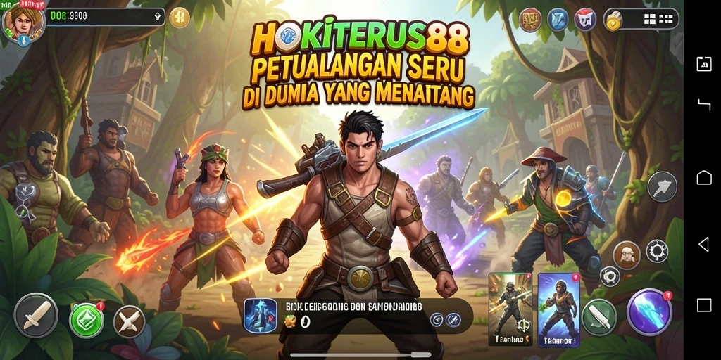 Gameplay HOKITERUS88 yang mendebarkan dan visual yang menakjubkan.