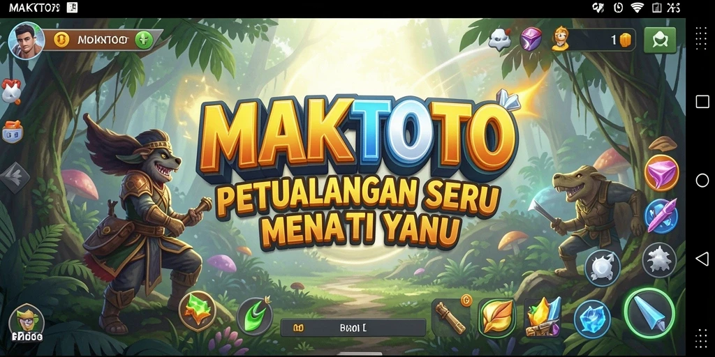 Gameplay seru dalam MAKTOTO dengan berbagai tantangan menunggu.