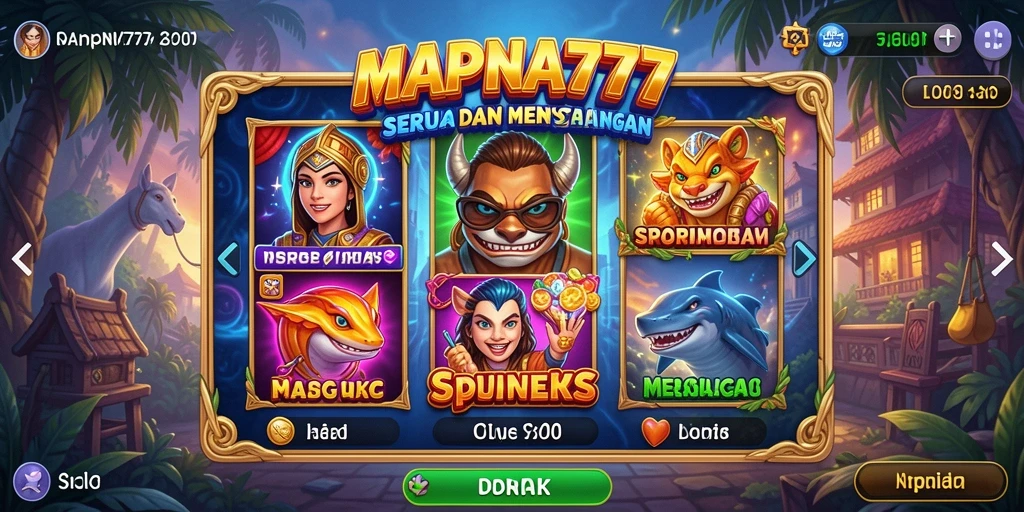 Gameplay <strong>MAPNA777</strong> yang mendebarkan dan penuh warna dalam permainan Slot.