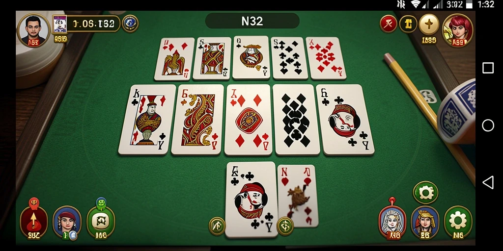 Screenshot gameplay N32 yang menarik dan mengasyikkan.