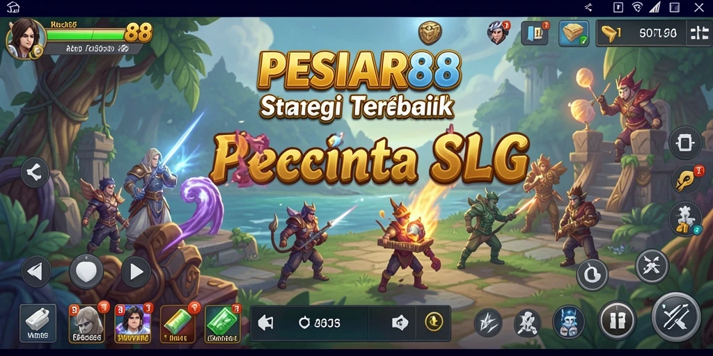 Gameplay PESIAR88 yang seru dan strategis.